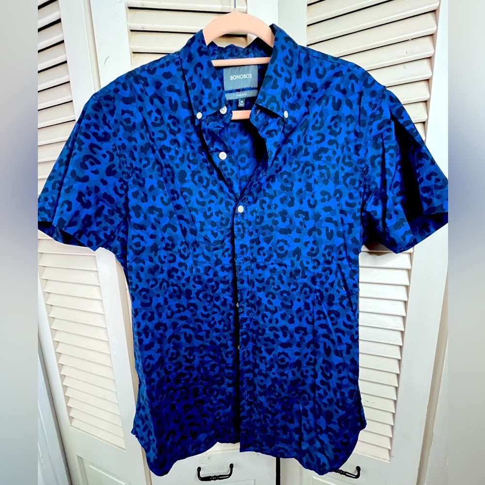 Bonobos Rivieria Short Sleeve 100% Cotton M